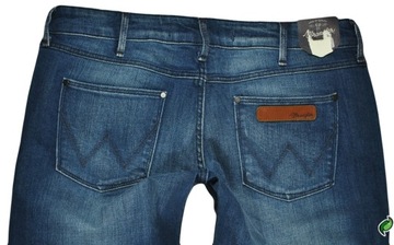 WRANGLER spodnie SLIM jeans skinny MOLLY _ W25 L34