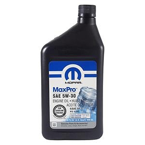 5w30 MOPAR MAXPRO GF-5 API CHRYSLER MS-6395 946ml