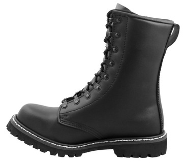 Buty wojskowe taktyczne Glany MIL-TEC desanty ochrona security Czarne 42