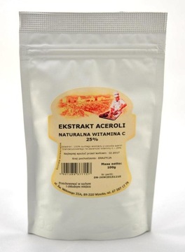 Acerola Naturalna Witamina C - 100 g