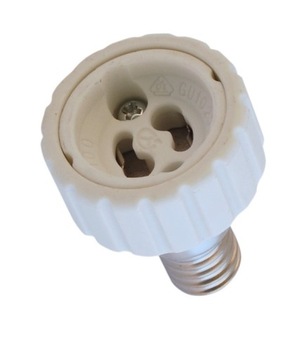 Gniazdo przejściówka adapter E14 > GU10 do LED