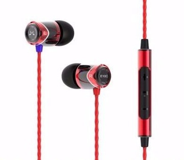 Słuchawki SoundMAGIC E10C Red for ALL Smartphones