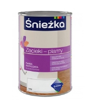 Farba NA ZACIEKI I PLAMY Śnieżka 0,4L podkładowa