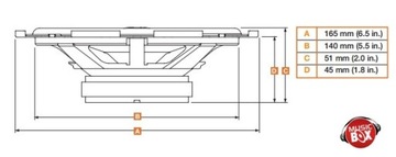 HERTZ DCX170.3 2-полосные динамики 170 мм 100 Вт МАГАЗИН