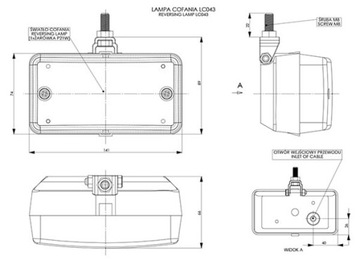 LAMPA Przeciwmgielna Przeciwmgłowa COFANIA