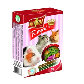 Vitapol MENU pałeczki mix Przysmak gryzoni 60g