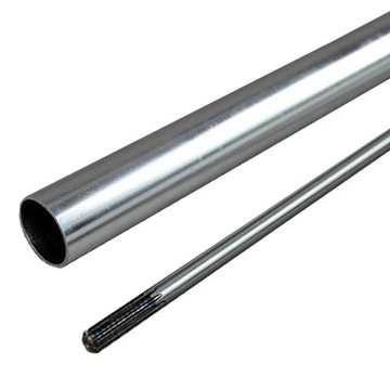 WAŁ OŚ NAPĘD DO KOSY 7F x 8mm + RURA fi 28 mm