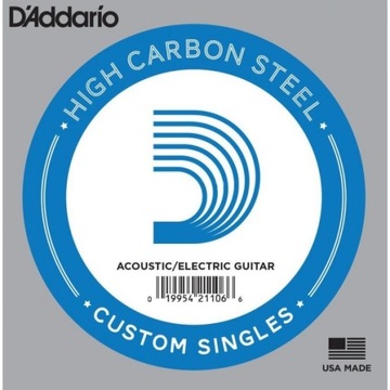 D'addario struna do gitary elektryk / akustyk .014