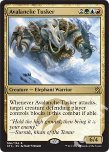 Avalanche Tusker - potężny stwór @@@@