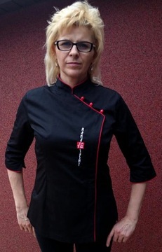 СВИТШОТ CHEF Женский черный, хлопок Hera Embroidery