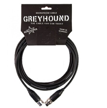 KLOTZ GREYHOUND GRK1FM1000 KABEL MIKROFONOWY PRZEWÓD XLR CANON 10m GERMANY