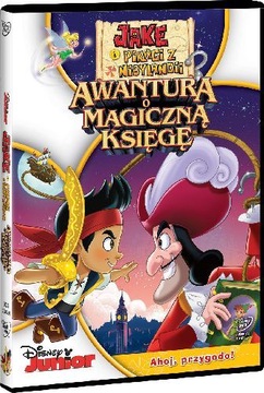 JAKE i PIRACI z NIBYLANDII Awantura o Magiczną Księgę DVD Polski dubbing