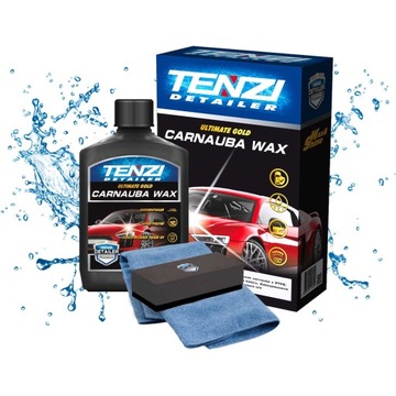 Wosk Samochodowy Twardy Naturalny Tenzi Detailer Carnauba Wax 300ml