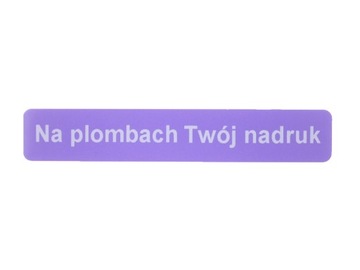 PLOMBA PURPUROWY VOID 60x10 250SZT
