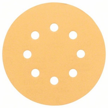BOSCH Papier ścierny na rzep krążek 125 mm gr 80