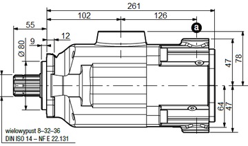 ПРЯМОПОРШНЕВОЙ НАСОС PA40 0511520 HYDRO LEDUC