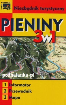 Pieniny - przewodnik - informator + mapa