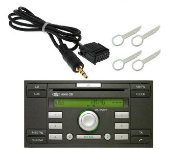 РАЗЪЕМ AUX JACK FORD 6000 CD MODEO FOCUS + KEYS