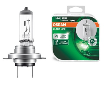 Лампа Osram H4 Ultra Life 12 В 60/55