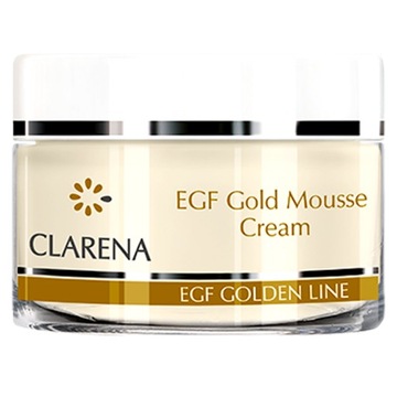 CLARENA EGF GOLD MOUSSE CREAM KREM MUS PEPTYDOWY