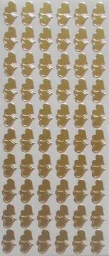 STICKERSY NAKLEJKI Serca Serce