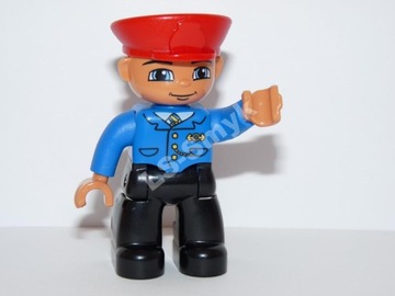 LS NOWE LEGO DUPLO FIGURKA PAN TATA MASZYNISTA