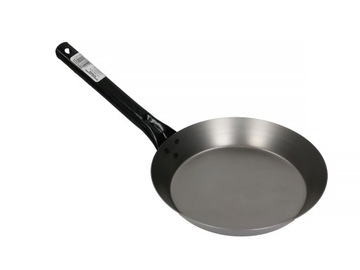 PATELNIA STALOWA CYGAŃSKA 17 CM RĄCZKA METALOWA