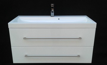 ШКАФ С РАКОВИНОЙ KW 100 x 40 GLOSS blum закрывание