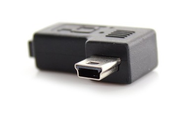 Adapter Kątowy mini USB do mini USB PRAWY