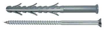 Kołek / Kołki rozporowe ramowe 8x80 krzyżak 10 szt