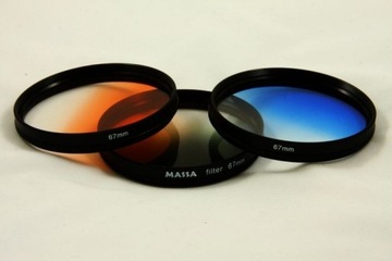 Комплект полуфильтров на 77мм 77 + крышка