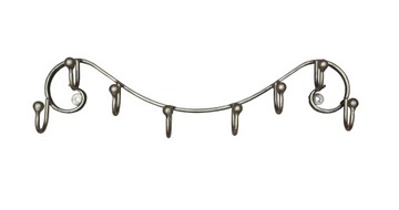 Wieszak kuty na klucze ubrania metaloplastyka 45cm