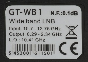 Широкополосный преобразователь H/V GT-WB1 GT-SAT ABCV