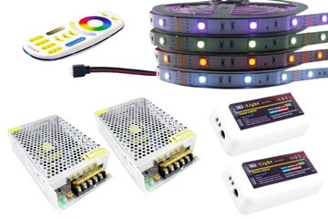 ZESTAW taśma LED RGB 5050 Mi-Light PREMIUM 4Z 20m