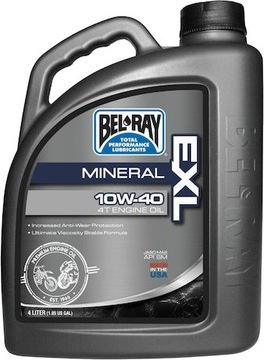 OLEJ MINERALNY BEL-RAY EXL 4T 10W-40 4 l MOTOLUKA