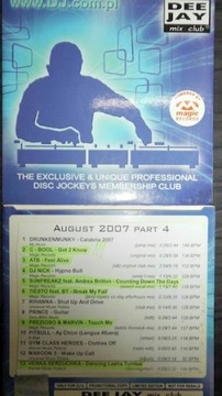 DJ Promotion CD Dee Jay August 2007 part 4 - CD