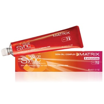 MATRIX COLOR SYNC, FARBY DO WŁOSÓW BEZ AMONIAKU 90