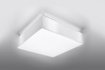 HORUS 35 белый минималистичный потолочный светильник для кухни и спальни Sollux LED