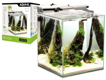 AKWARIUM KREWETKARIUM SHRIMP SET DUO LED AQUAEL49L