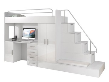 фото ориг. №5, Bunk bed raj 5 with a table complete with a table 2 mattresses - free of charge seat