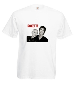 МУЖСКАЯ ФУТБОЛКА ROXETTE С КОНЦЕРТНЫМ ДИЗАЙНОМ