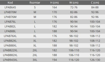 LAHTI PRO Размер защитной рабочей рубашки XL