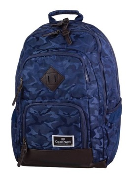 Plecak SZKOLNY MŁODZIEŻOWY UNIT ARMY BLUE COOLPACK 26L