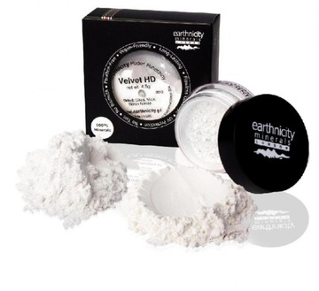 Earthnicity Minerals puder matująco utrwalający VelvetHD transparentny 4,5g