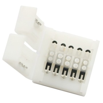 ZŁĄCZKA do taśmy LED RGBW SMD 5050 CLICK 10mm 01