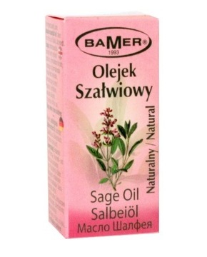 SZAŁWIOWY 100% NATURALNY OLEJEK ETERYCZNY BAMER