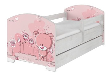 Детская кроватка для ребенка OSKAR X BABY BOO 160 Х 80 с ящиком