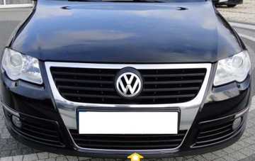 VW PASSAT B6 3C 05-10 РЕШЕТКА БАМПЕРА ЦЕНТРАЛЬНАЯ