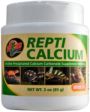 ZOOMED REPTI CALCIUM Z WIT D3 WAPŃ DLA GADÓW