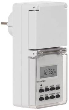 TIMER ZEWNĘTRZNY WYŁACZNIK CZASOWY PROGRAMATOR LCD